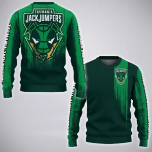 Tasmania JackJumpers Sweatshirt  NBL Australia 2025 For Fan Tasmania JackJumpers HVN1143TJ071925SW