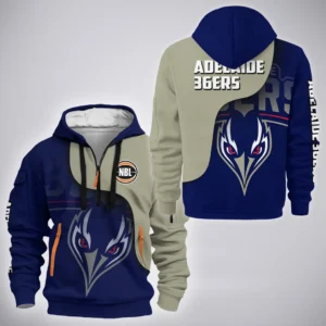 Adelaide 36ers Hoodie Half Zipper  NBL Australia 2025 For Fan Adelaide 36ers HVN1144AD071925HODZ
