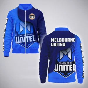 Melbourne United Bomber Jacket  NBL Australia 2025 For Fan Melbourne United HVN1144MU071925BOB