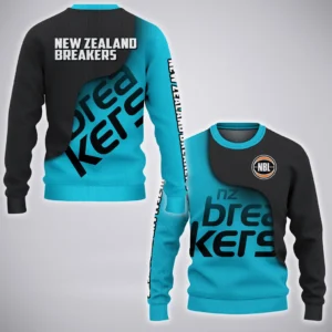 New Zealand Breakers Sweatshirt  NBL Australia 2025 For Fan New Zealand Breakers HVN1144NB071925SW