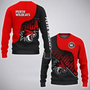Perth Wildcats Sweatshirt  NBL Australia 2025 For Fan Perth Wildcats HVN1144PW071925SW