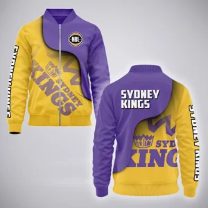 Sydney Kings Bomber Jacket  NBL Australia 2025 For Fan Sydney Kings HVN1144SK071925BOB