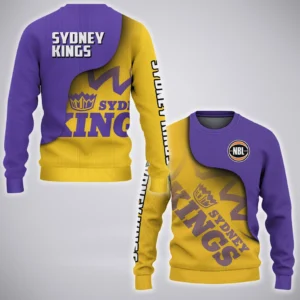 Sydney Kings Sweatshirt  NBL Australia 2025 For Fan Sydney Kings HVN1144SK071925SW