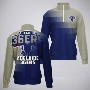 Adelaide 36ers Quarter-Zip Sweatshirt  NBL Australia 2025 For Fan Adelaide 36ers HVN1145AD071925QZ