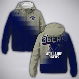 Adelaide 36ers Windbreaker Jacket  NBL Australia 2025 For Fan Adelaide 36ers HVN1145AD071925WB