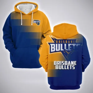 Brisbane Bullets Hoodie  NBL Australia 2025 For Fan Brisbane Bullets HVN1145BB071925HOD
