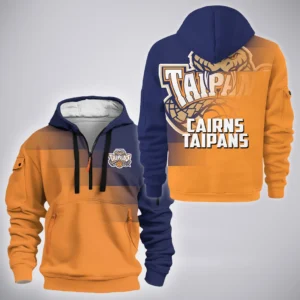 Cairns Taipans Hoodie Half Zipper  NBL Australia 2025 For Fan Cairns Taipans HVN1145CT071925HODZ
