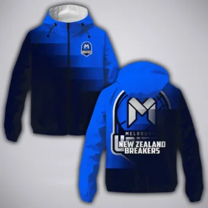 Melbourne United Windbreaker Jacket  NBL Australia 2025 For Fan Melbourne United HVN1145MU071925WB