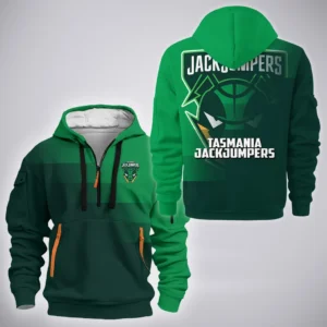 Tasmania JackJumpers Hoodie Half Zipper  NBL Australia 2025 For Fan Tasmania JackJumpers HVN1145TJ071925HODZ