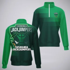 Tasmania JackJumpers Quarter-Zip Sweatshirt  NBL Australia 2025 For Fan Tasmania JackJumpers HVN1145TJ071925QZ