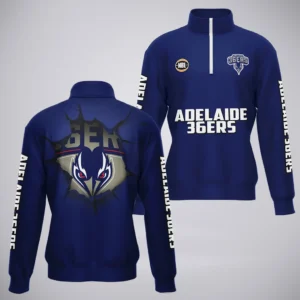 Adelaide 36ers Quarter-Zip Sweatshirt  NBL Australia 2025 For Fan Adelaide 36ers HVN1146AD071925QZ