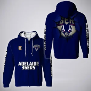 Adelaide 36ers Zipper Hoodie  NBL Australia 2025 For Fan Adelaide 36ers HVN1146AD071925ZHD