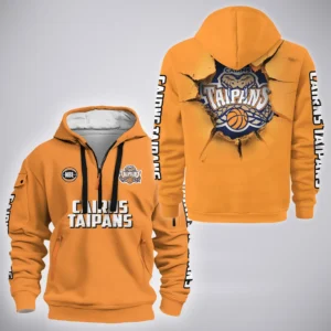 Cairns Taipans Hoodie Half Zipper  NBL Australia 2025 For Fan Cairns Taipans HVN1146CT071925HODZ