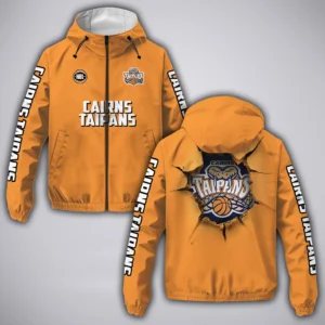 Cairns Taipans Windbreaker Jacket  NBL Australia 2025 For Fan Cairns Taipans HVN1146CT071925WB