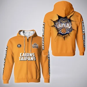 Cairns Taipans Zipper Hoodie  NBL Australia 2025 For Fan Cairns Taipans HVN1146CT071925ZHD