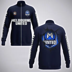 Melbourne United Stand Collar Jacket  NBL Australia 2025 For Fan Melbourne United HVN1146MU071925SCJ