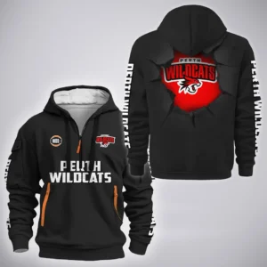 Perth Wildcats Hoodie Half Zipper  NBL Australia 2025 For Fan Perth Wildcats HVN1146PW071925HODZ