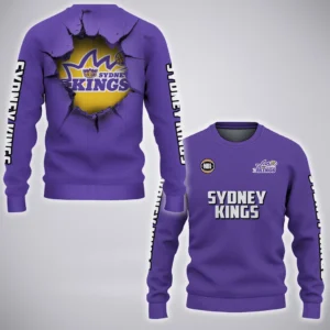 Sydney Kings Sweatshirt  NBL Australia 2025 For Fan Sydney Kings HVN1146SK071925SW