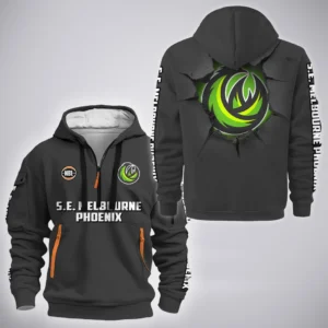 S.E. Melbourne Phoenix Hoodie Half Zipper  NBL Australia 2025 For Fan S.E. Melbourne Phoenix HVN1146SP071925HODZ