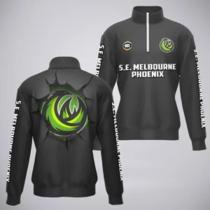 S.E. Melbourne Phoenix Quarter-Zip Sweatshirt  NBL Australia 2025 For Fan S.E. Melbourne Phoenix HVN1146SP071925QZ