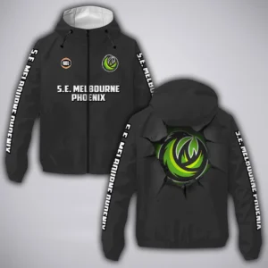 S.E. Melbourne Phoenix Windbreaker Jacket  NBL Australia 2025 For Fan S.E. Melbourne Phoenix HVN1146SP071925WB
