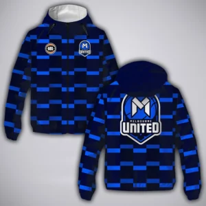 Melbourne United Windbreaker Jacket  NBL Australia 2025 For Fan Melbourne United HVN1147MU071925WB