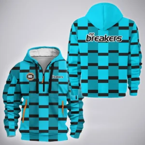 New Zealand Breakers Hoodie Half Zipper  NBL Australia 2025 For Fan New Zealand Breakers HVN1147NB071925HODZ