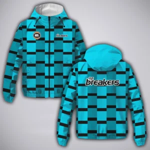 New Zealand Breakers Windbreaker Jacket  NBL Australia 2025 For Fan New Zealand Breakers HVN1147NB071925WB