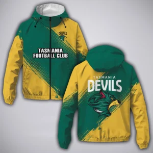 Tasmania  Football Club Windbreaker Jacket  AFL 2025 For Fan Tasmania HVN1151TAS072125WB