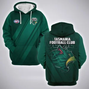 Tasmania  Football Club Hoodie  AFL 2025 For Fan Tasmania HVN1155TAS072425HOD