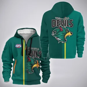 Tasmania  Football Club Hoodie Half Zipper  AFL 2025 For Fan Tasmania HVN1156TAS072425HODZ