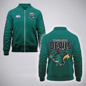 Tasmania  Football Club Bomber Jacket  AFL 2025 For Fan Tasmania HVN1158TAS072425BOB