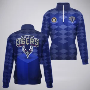 Adelaide 36ers Quarter-Zip Sweatshirt  NBL 2025 For Fan Adelaide 36ers HVN1161AD072425QZ