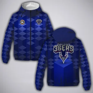 Adelaide 36ers Windbreaker Jacket  NBL 2025 For Fan Adelaide 36ers HVN1161AD072425WB