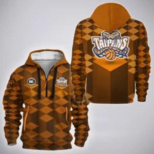 Cairns Taipans Hoodie Half Zipper  NBL 2025 For Fan Cairns Taipans HVN1161CT072425HODZ