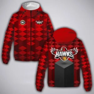 Illawarra Hawks Windbreaker Jacket  NBL 2025 For Fan Illawarra Hawks HVN1161IH072425WB