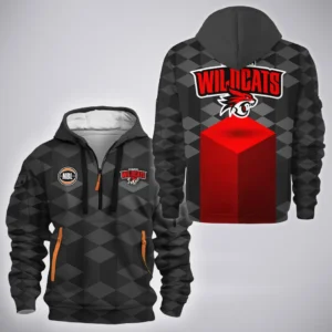 Perth Wildcats Hoodie Half Zipper  NBL 2025 For Fan Perth Wildcats HVN1161PW072425HODZ