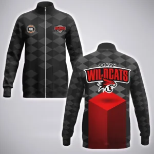 Perth Wildcats Stand Collar Jacket  NBL 2025 For Fan Perth Wildcats HVN1161PW072425SCJ