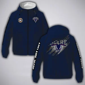 Adelaide 36ers Windbreaker Jacket  NBL 2025 For Fan Adelaide 36ers HVN1162072525AD HVN1162072525ADWB - Blue