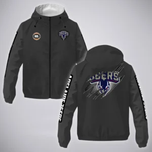 Adelaide 36ers Windbreaker Jacket  NBL 2025 For Fan Adelaide 36ers HVN1162072525AD HVN1162072525ADWB - Gray