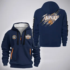 Cairns Taipans Hoodie Half Zipper  NBL 2025 For Fan Cairns Taipans HVN1162072525CTHODZ - Blue