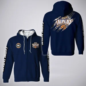 Cairns Taipans Zipper Hoodie  NBL 2025 For Fan Cairns Taipans HVN1162072525CT HVN1162072525CTZHD - Blue