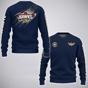 Illawarra Hawks Sweatshirt  NBL 2025 For Fan Illawarra Hawks HVN1162072525IH HVN1162072525IHSW_BL