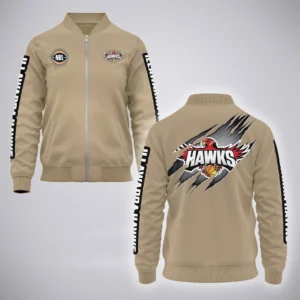 Illawarra Hawks Bomber Jacket  NBL 2025 For Fan Illawarra Hawks HVN1162072525IH HVN1162072525IHBOB -Khaki