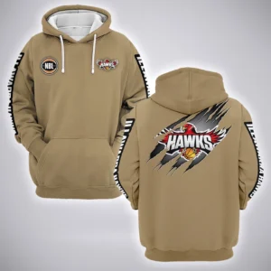 Illawarra Hawks Hoodie  NBL 2025 For Fan Illawarra Hawks HVN1162072525IH HVN1162072525IHHOD - Khaki