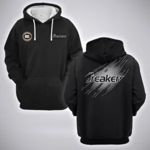 New Zealand Breakers Hoodie  NBL 2025 For Fan New Zealand Breakers HVN1162072525NB HVN1162072525NBHOD - Black