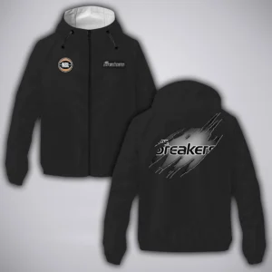 New Zealand Breakers Windbreaker Jacket  NBL 2025 For Fan New Zealand Breakers HVN1162072525NB HVN1162072525NBWB - Black