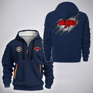 Perth Wildcats Hoodie Half Zipper  NBL 2025 For Fan Perth Wildcats HVN1162072525PWHODZ - Blue
