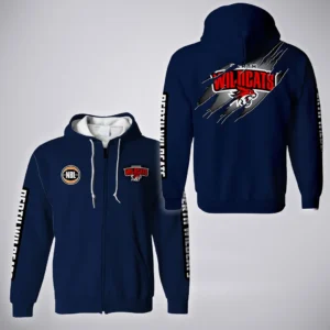 Perth Wildcats Zipper Hoodie  NBL 2025 For Fan Perth Wildcats HVN1162072525PW HVN1162072525PWZHD - Blue
