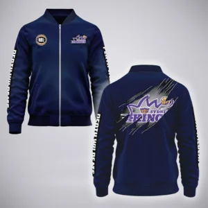 Sydney Kings Bomber Jacket  NBL 2025 For Fan Sydney Kings HVN1162072525SK HVN1162072525SKBOB - Blue